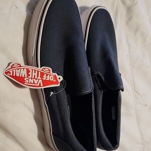 Vans Men's Navy Slip-On Shoes